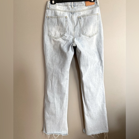 Anthropologie Avec Les Filles Distressed with Slits Size 28 - Picture 7 of 9